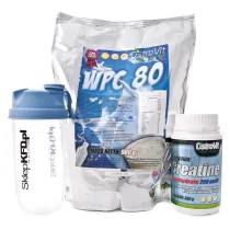 OstroVit WPC 80 - 900g + OstroVit Creatine 300g + Shaker za FREE