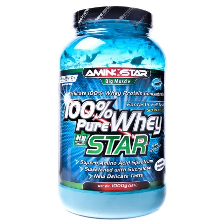 Aminostar 100% Pure Whey Star - 1000g