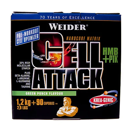Weider Cell Attack - 1,2kg + 90 Caps