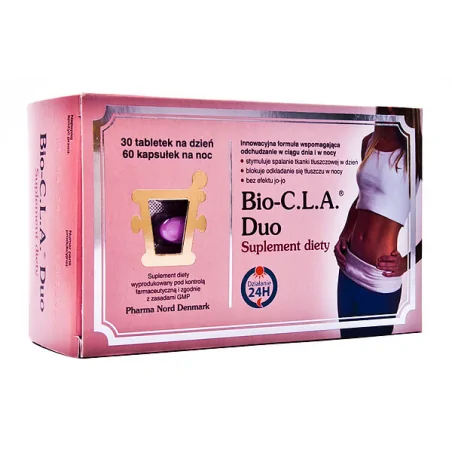 Bio-Cla Duo 30 tabletek na dzień 60 kapsułek na noc