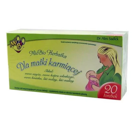 Mio Bio Herbatka dla matki karmiącej 1,5g x 20 torebek