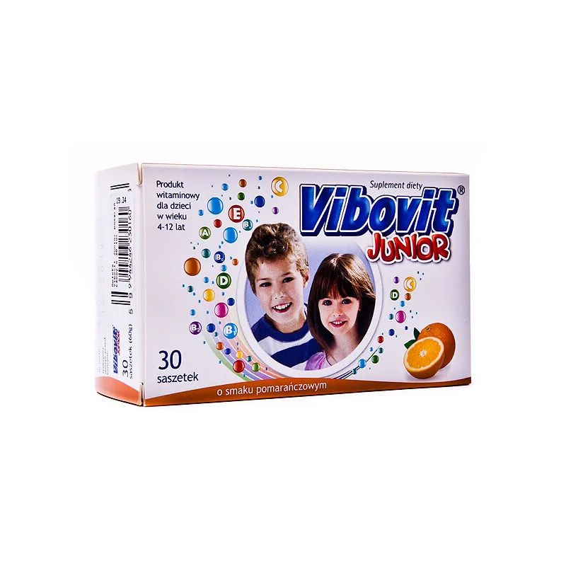 Vibovit Junior pomarańczowy 2g x 30 saszetek