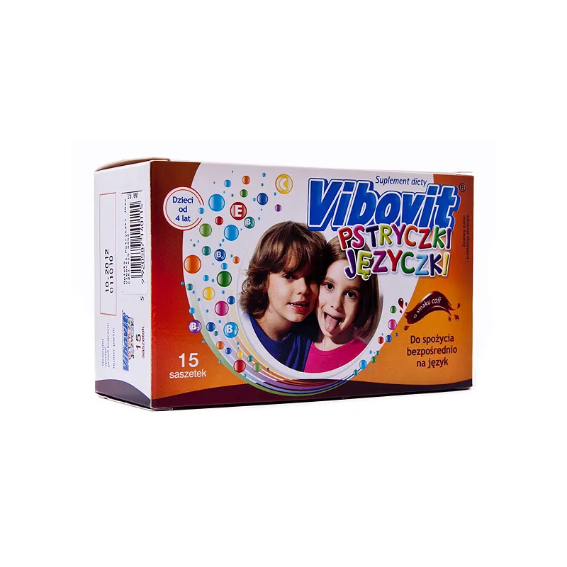 Vibovit Pstryczki Języczki 15 saszetek
