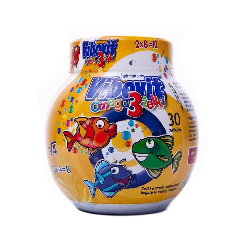 Vibovit Omega - 3 żelki 30 sztuk