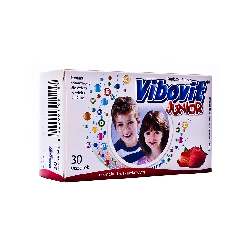 Vibovit junior truskawkowy 30 saszetek