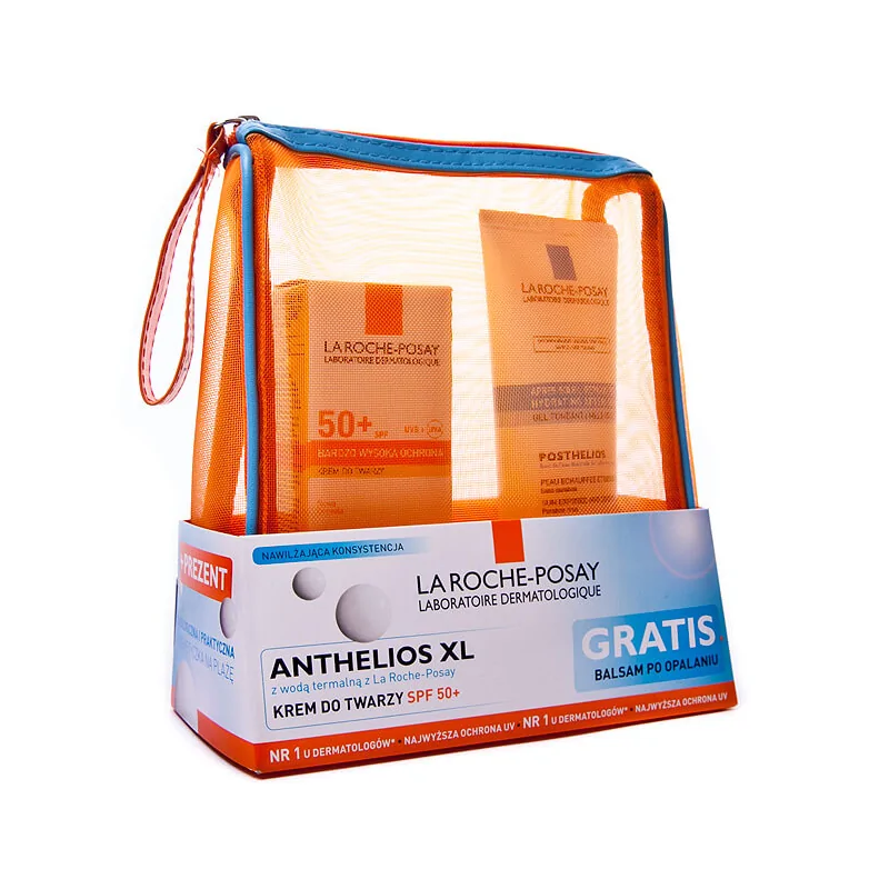 Zestaw La Roche-Posay Anthelios 50+, 50ml, balsam po opalaniu Posthelios 100ml