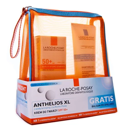 Zestaw La Roche-Posay Anthelios 50+, 50ml, balsam po opalaniu Posthelios 100ml