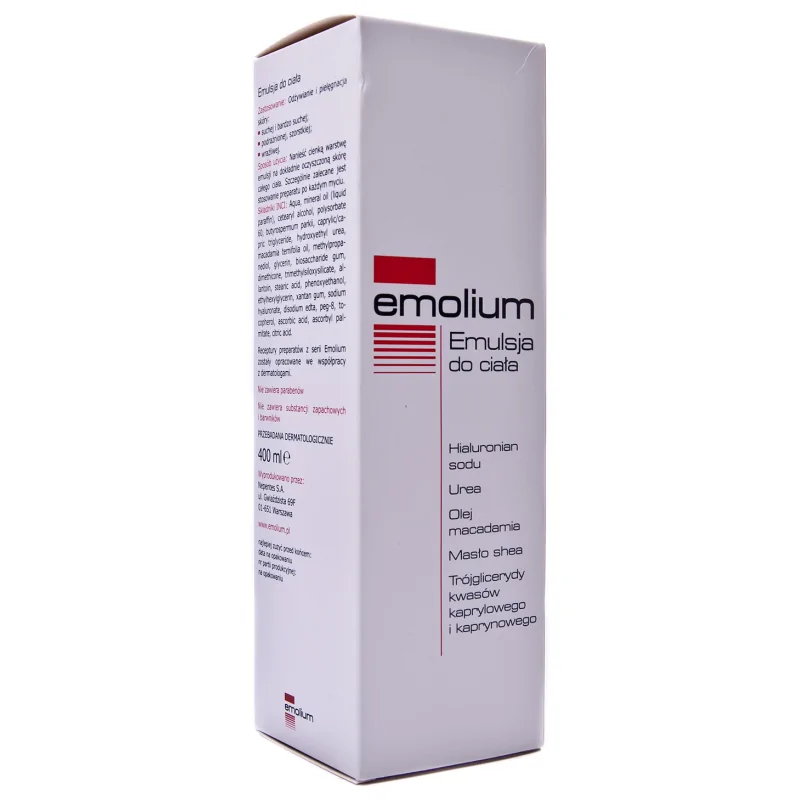 Emolium, emulsja do ciała, 400ml