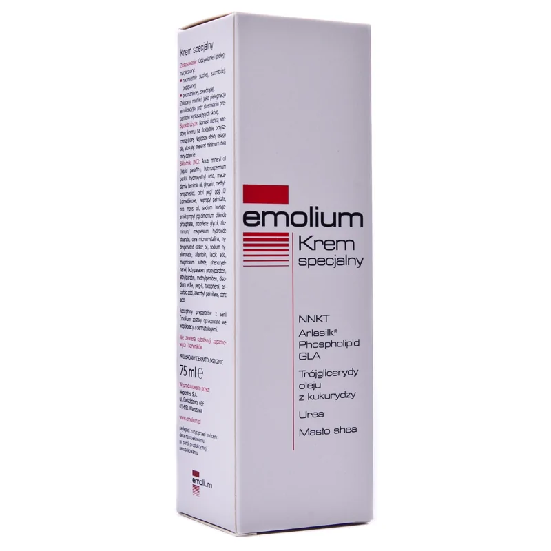 Emolium, krem specjalny do skóry bardzo suchej, 75ml