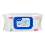 Mustela Bebe, chusteczki oczyszczająco-łagodzące do przewijania, 70 sztuk