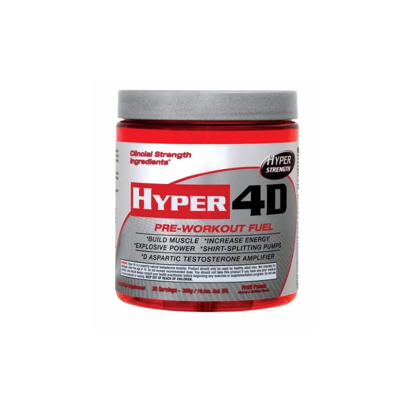 Hyper Strenght Hyper 4D - 300g [mocna przedtreningówka z DAA!!]