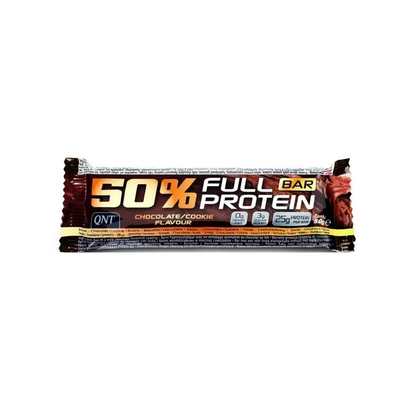 QNT 50% Full Protein Bar - 50g