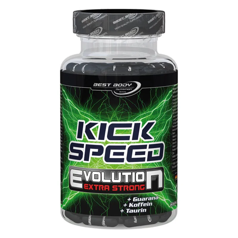 Best Body Guarana Kick Speed Evolution - 60 kaps