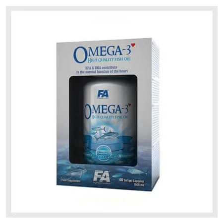 FA Nutrition Omega 3 - 60 kaps. 