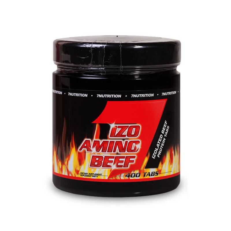 7 Nutrition Izo Beef Amino - 400 kaps.