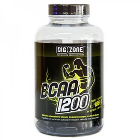 Big Zone Bcaa 1200 mg 150 kaps mocne bcaa