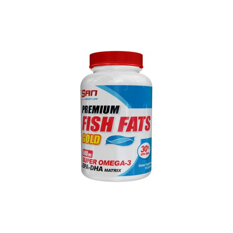 San Fish Fats Gold - 120kaps.