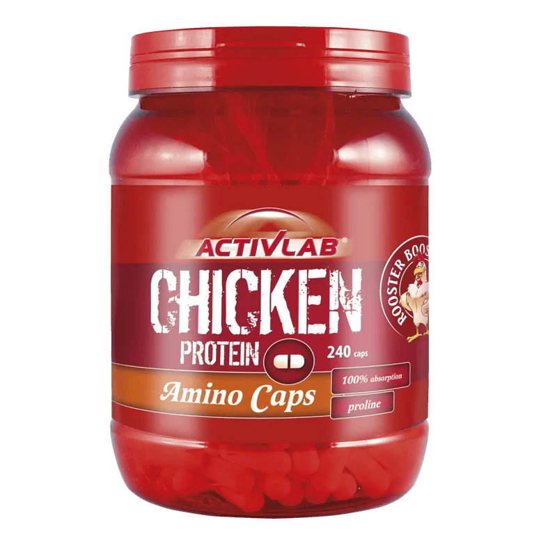 Activlab Chicken Protein Amino Caps 240kaps.