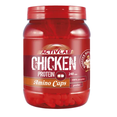 Activlab Chicken Protein Amino Caps 240kaps.