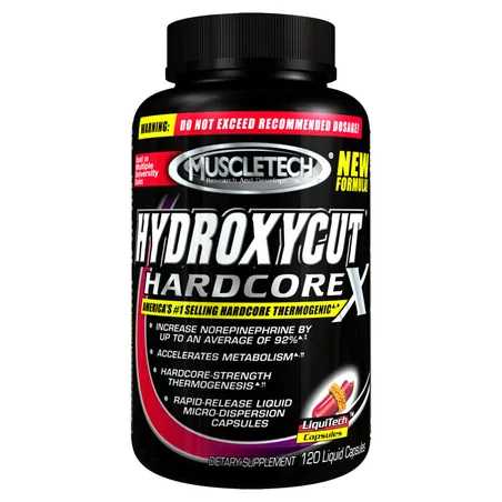 Muscletech Hydroxycut Hardcore X - 210 kaps