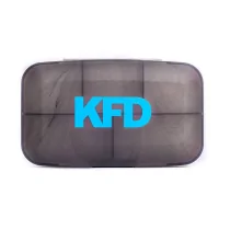 Pill box /Pillbox zamykany na tabletki - KFD - (pudełko na tabletki)