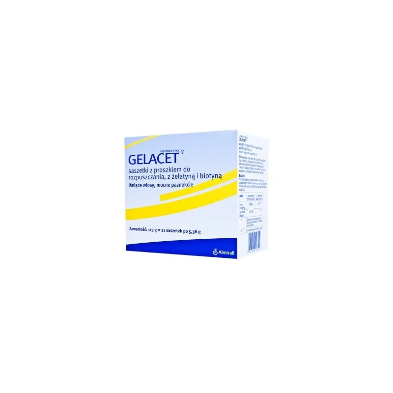 Gelacet 21 saszetek