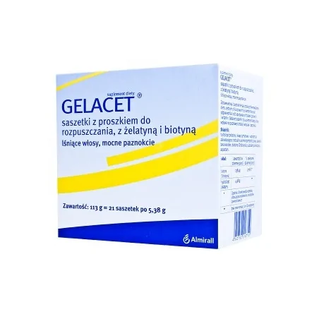 Gelacet 21 saszetek