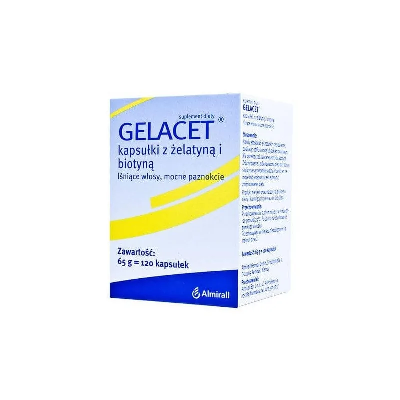 Gelacet 120 kapsułek