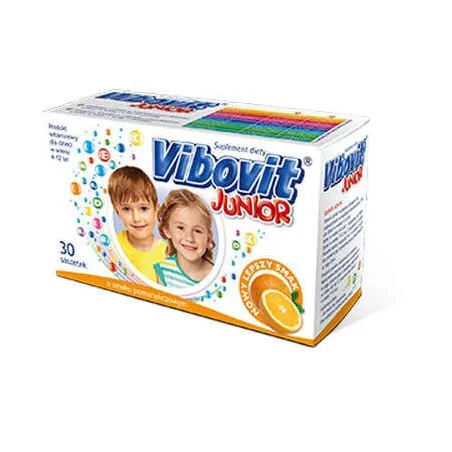 Vibovit Junior cytrynowy 2g x 30 saszetek