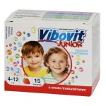 Vibovit Junior truskawkowy 15 saszetek