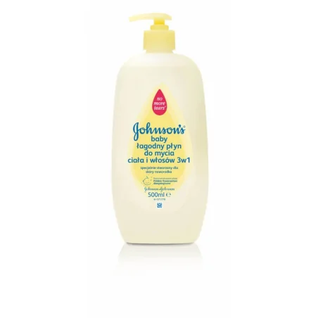Johnson's Baby, płyn do mycia 3 w 1, 500ml
