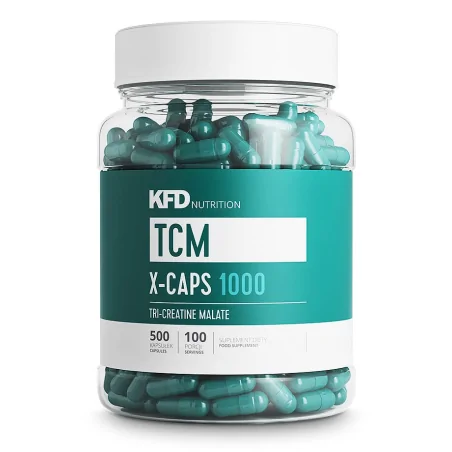 KFD TCM X-CAPS 1000 - 500 kapsułek (jabłczan kreatyny)
