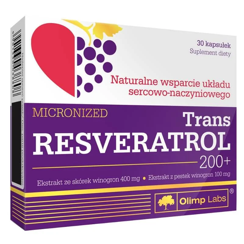 Olimp Trans Resveratrol 200+ 30kaps.