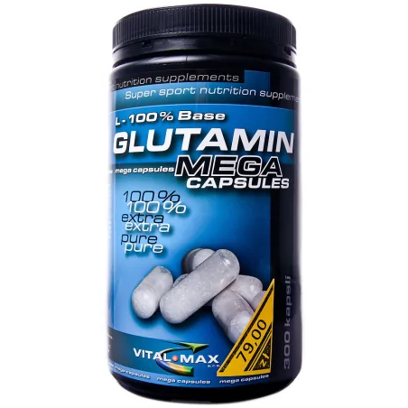 Vitalmax L-Glutamin Mega Caps - 300 kaps
