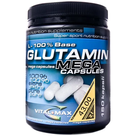Vitalmax L-Glutamin Mega Caps - 150 kaps