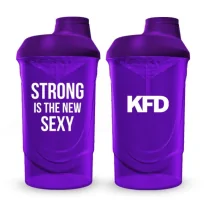 KFD Shaker PRO 600ml, fiolet - Never Give Up