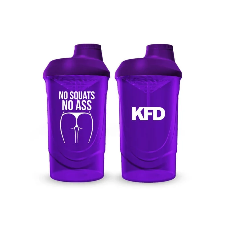 KFD Shaker PRO 600ml, fiolet - Never Give Up