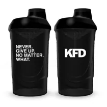 KFD Shaker PRO 600ml, fiolet - Never Give Up