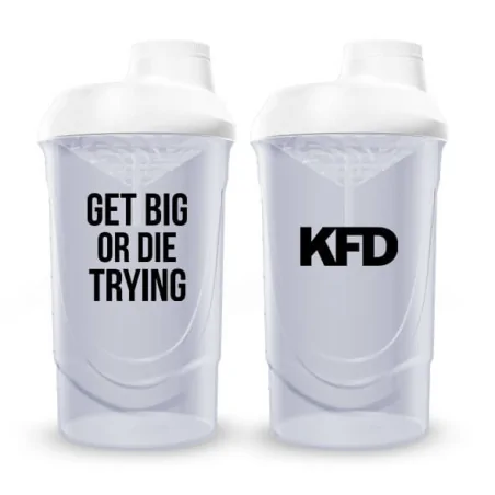 KFD Shaker PRO 600ml, biały - Get Big