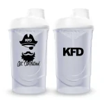 KFD Shaker PRO 600ml, biały - Cpt. UnNatural