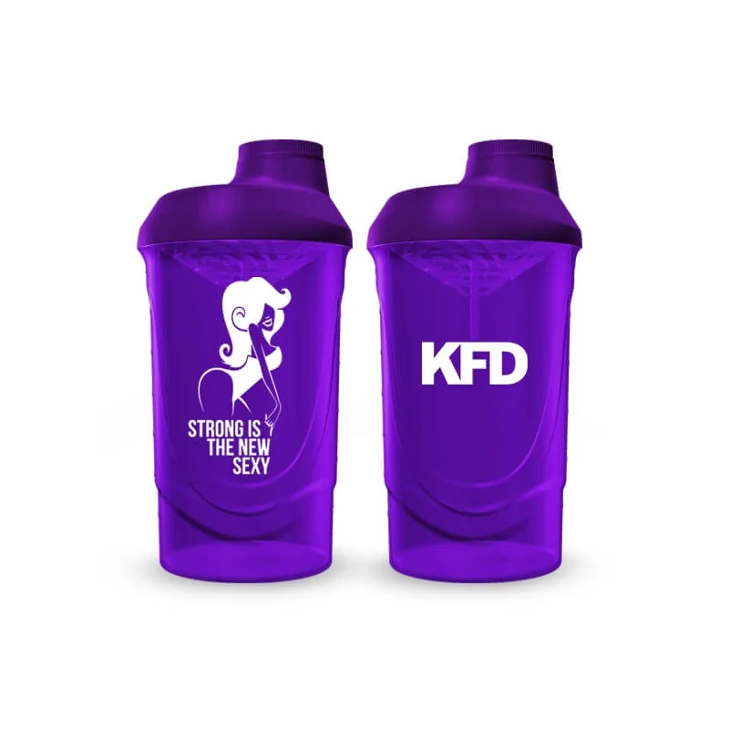 KFD Shaker PRO 600ml, fiolet - Strong Sexy