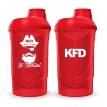 KFD Shaker PRO 600ml, czerwony - Cpt. UnNatural