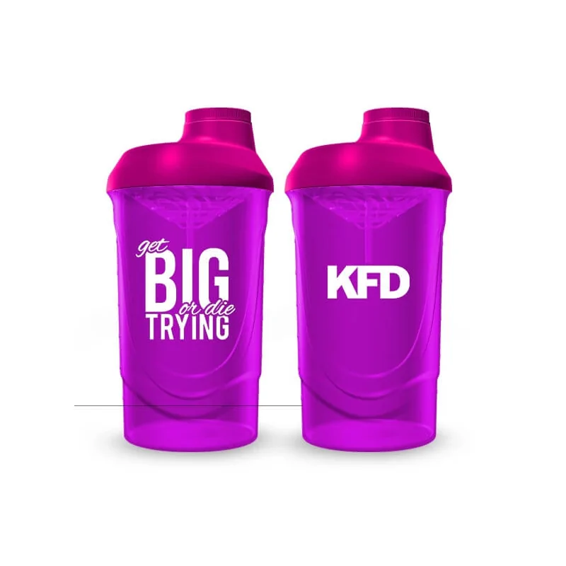 KFD Shaker PRO 600ml, różowy - Get Big
