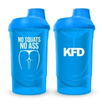 KFD Shaker PRO 600ml, turkusowy - No Squats