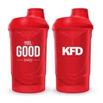 KFD Shaker PRO 600ml, czerwony - Feel Good