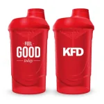 KFD Shaker PRO 600ml, czerwony - Feel Good