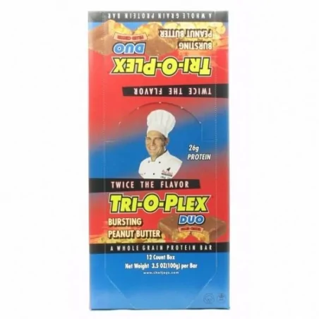 Chef Jays Tri o Plex Prot bar Duo 100g