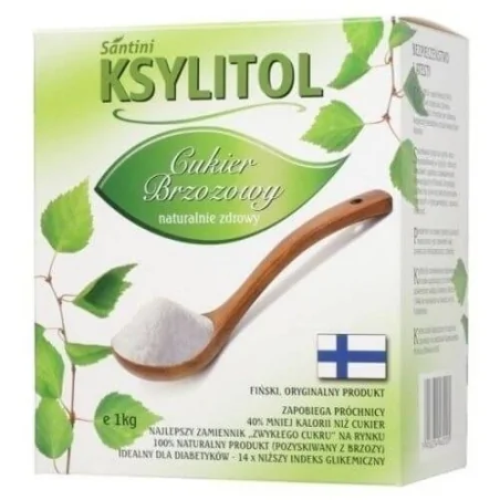 SANTINI Ksylitol 1kg - cukier brzozowy 