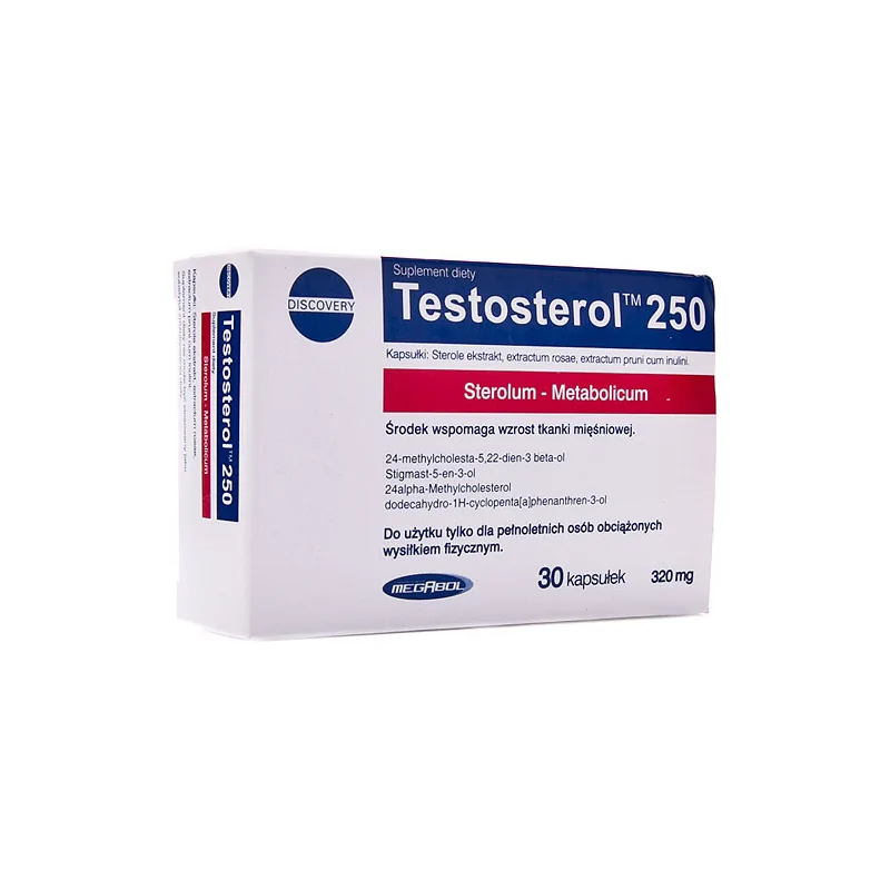 Megabol Testosterol 250 - 30 kaps.
