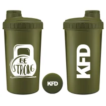 KFD Shaker 700ml, zielony – Be strong
